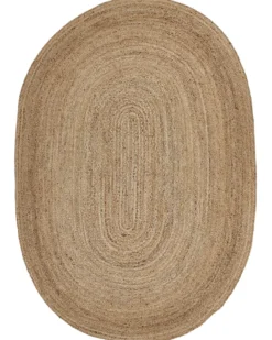 Gulvtæppe DEMIRCI Beige 160 x 230 cm Jute