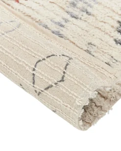 Gulvtæppe DISPUR Beige 160 x 230 cm Bomuld