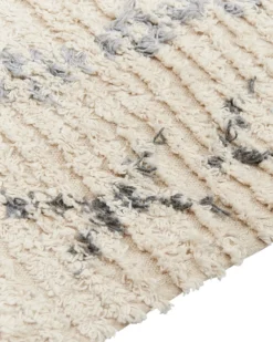 Gulvtæppe DISPUR Beige 160 x 230 cm Bomuld