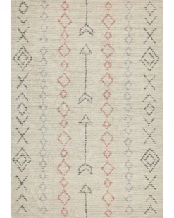 Gulvtæppe DISPUR Beige 160 x 230 cm Bomuld