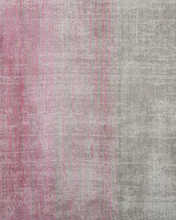Gulvtæppe ERCIS Lyserød 140 x 200 cm Viskose