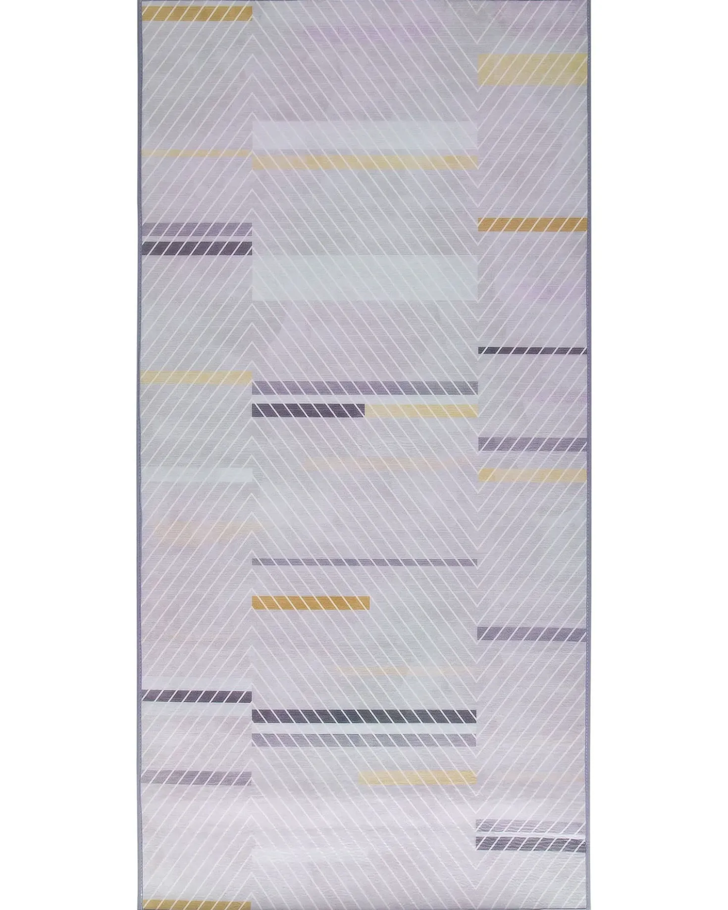 Gulvtæppe ERGENLI Grå 80 x 150 cm