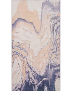 Gulvtæppe GEBZE Grå 80 x 150 cm