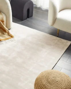 Gulvtæppe GESI II Lys Beige 160 x 230 cm Viskose