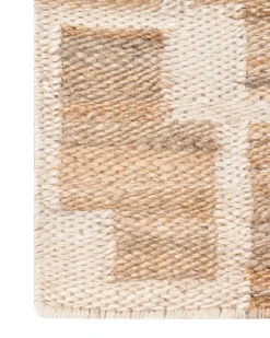 Gulvtæppe GONDIA Lys Beige 80 x 300 cm Jute
