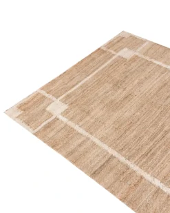 Gulvtæppe GONDIA Lys Beige 160 x 230 cm Jute