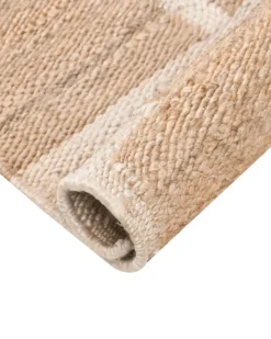 Gulvtæppe GONDIA Lys Beige 160 x 230 cm Jute