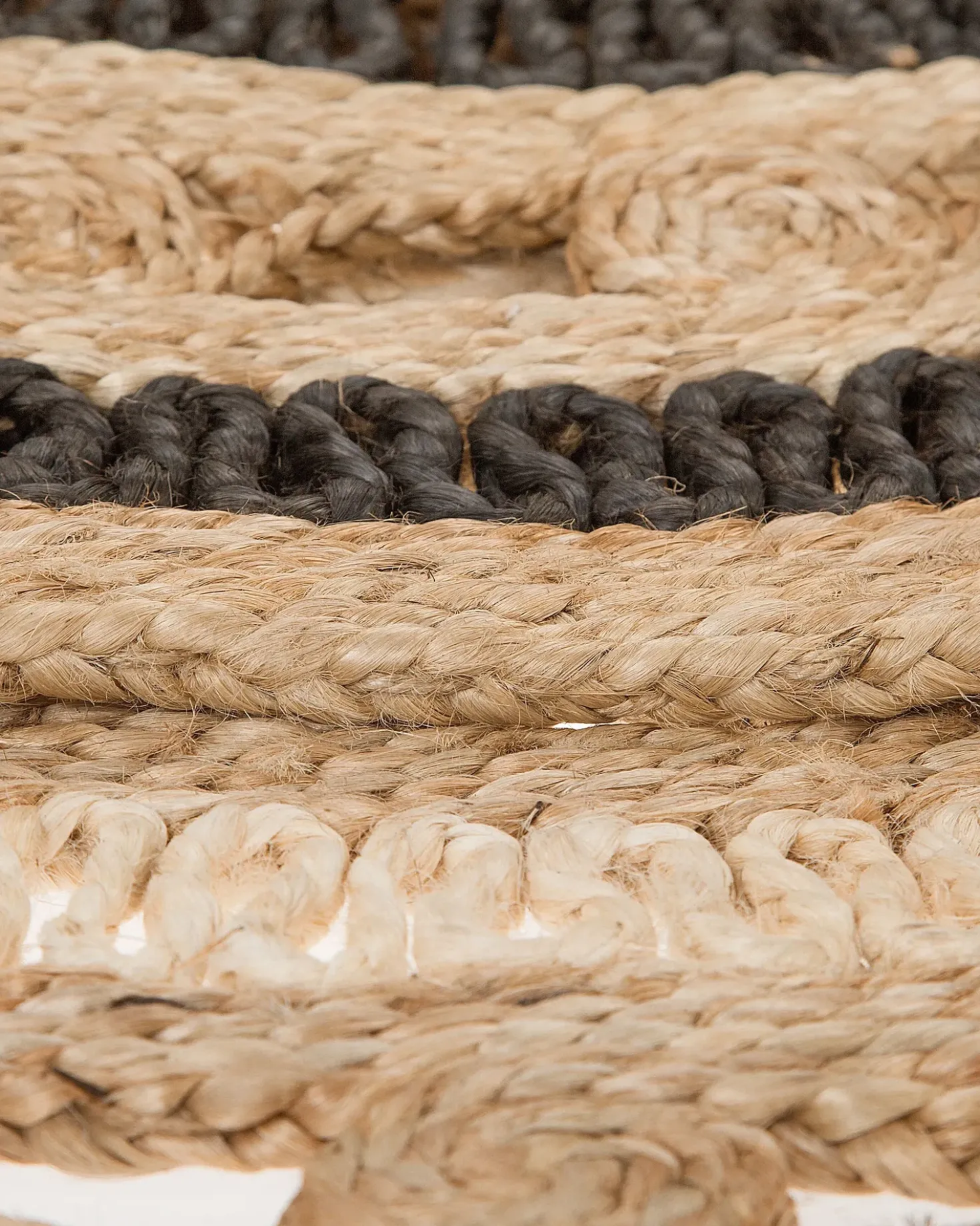 Gulvtæppe GOYNE Beige ø 140 cm Jute