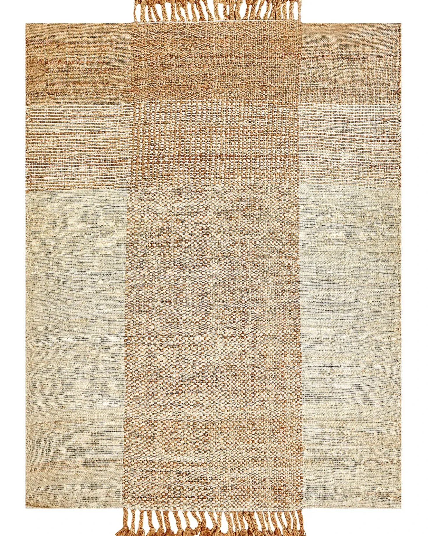 Gulvtæppe HAMZALAR Beige 160 x 230 cm Jute