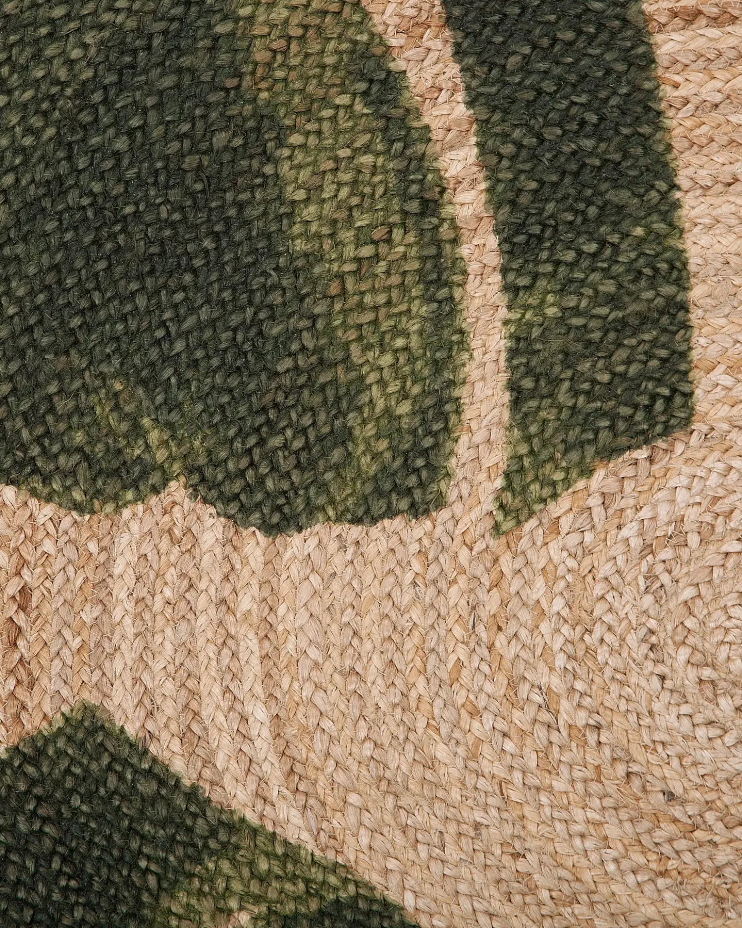 Gulvtæppe INCIK Beige ø 140 cm Jute