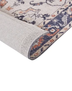 Gulvtæppe KABTA Multifarvet 80 x 150 cm Bomuld