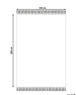 Gulvtæppe KAGHSI Multifarvet 140 x 200 cm Uld Kelim