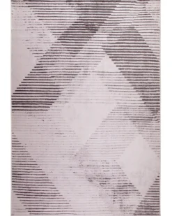 Gulvtæppe KALE Lyserød 160 x 230 cm