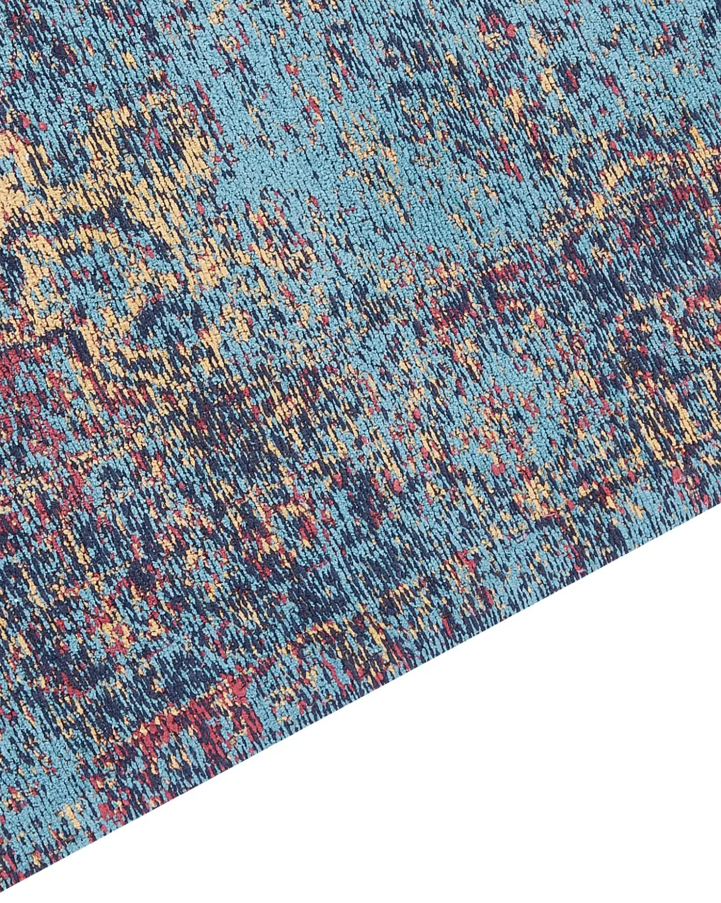 Gulvtæppe KANSU Blå 160 x 230 cm Bomuld