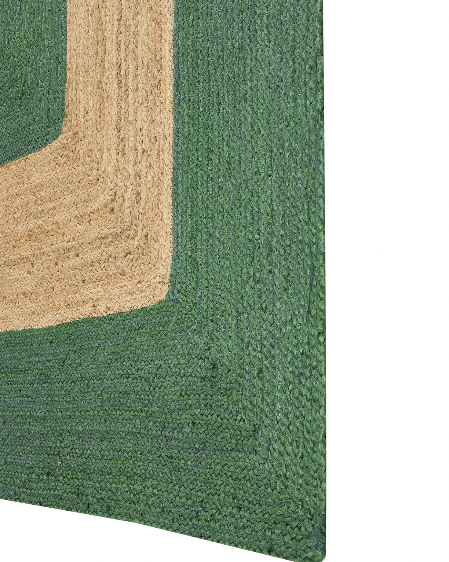 Gulvtæppe KARAKUYU Grøn 200 x 300 cm Jute