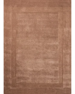 Gulvtæppe KARGIL Brun 160 x 230 cm Uld