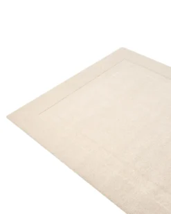 Gulvtæppe KARGIL Cremehvid 160 x 230 cm Uld