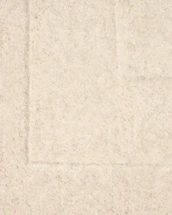Gulvtæppe KARGIL Cremehvid 160 x 230 cm Uld