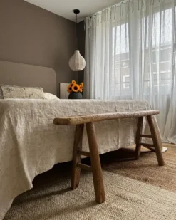 Gulvtæppe KARKIN Beige 80 x 150 cm Jute
