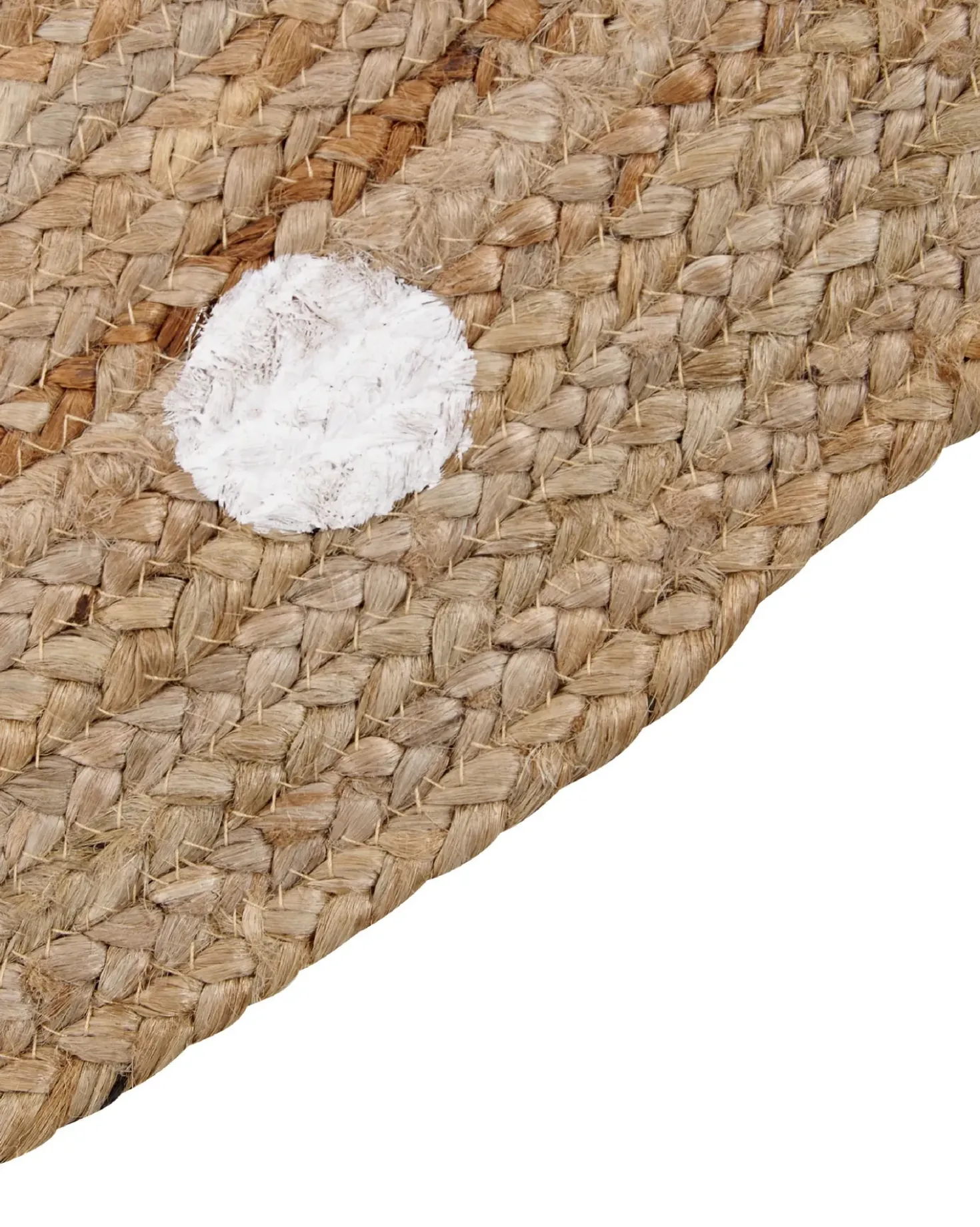 Gulvtæppe KHARRA Beige ø 140 cm Jute