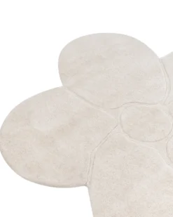 Gulvtæppe KOKKINI Lys Beige ø 140 cm Uld