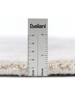 Gulvtæppe KOKKINI Lys Beige ø 140 cm Uld
