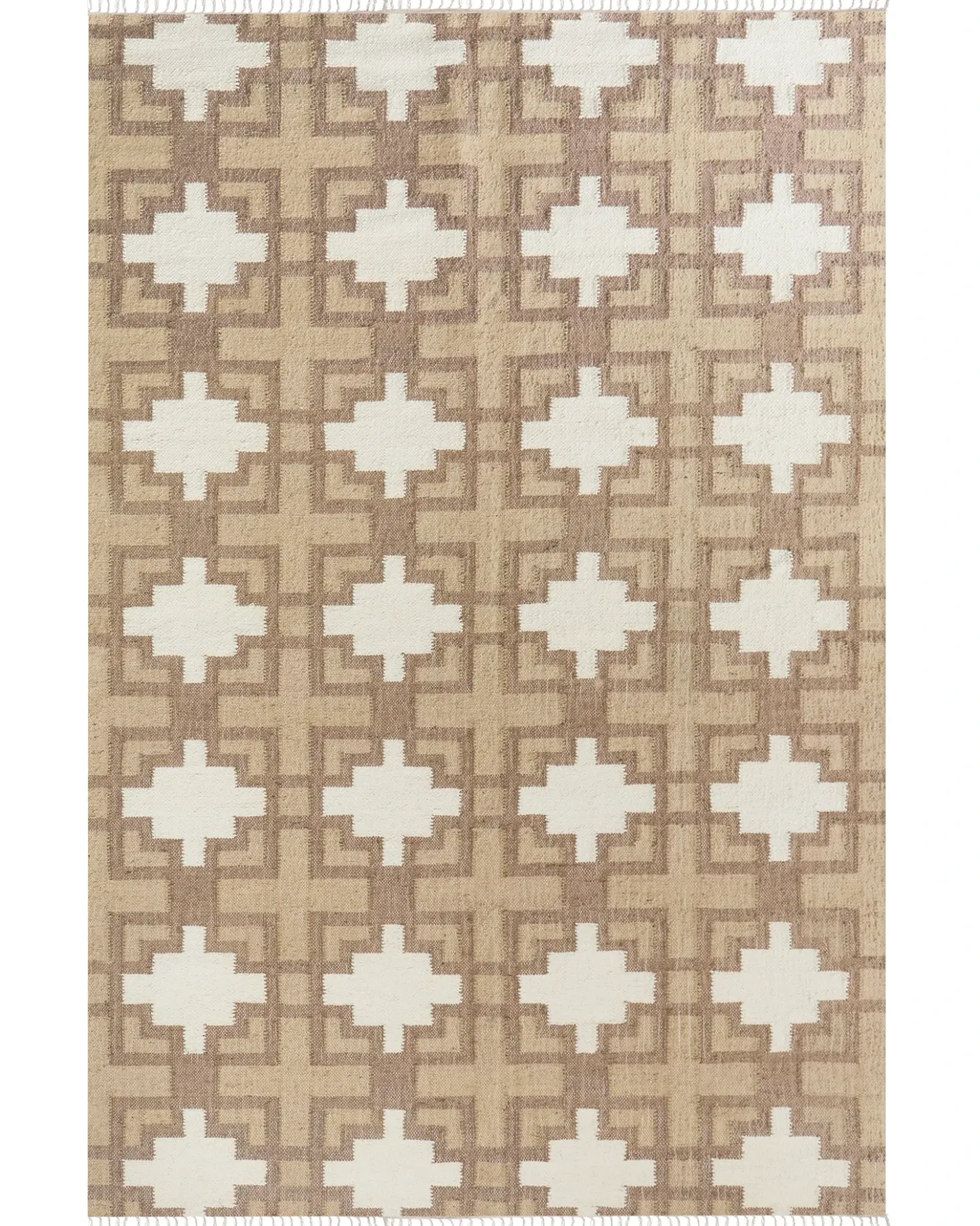 Gulvtæppe KONURTAY Beige 200 x 300 cm Jute