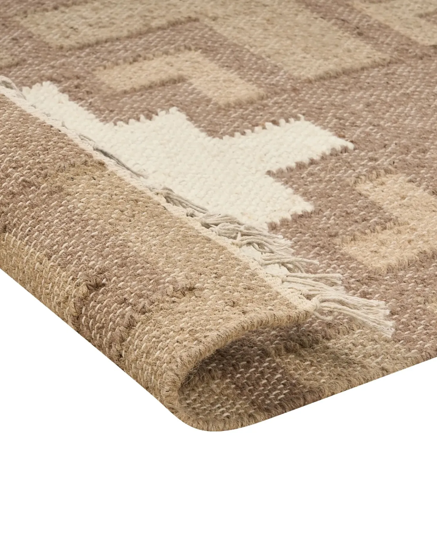 Gulvtæppe KONURTAY Beige 200 x 300 cm Jute