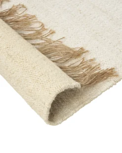 Gulvtæppe LUNIA Lys Beige 80 x 150 cm Jute