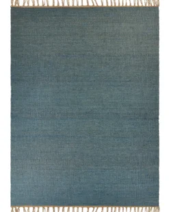 Gulvtæppe LUNIA Turkis 160 x 230 cm Jute
