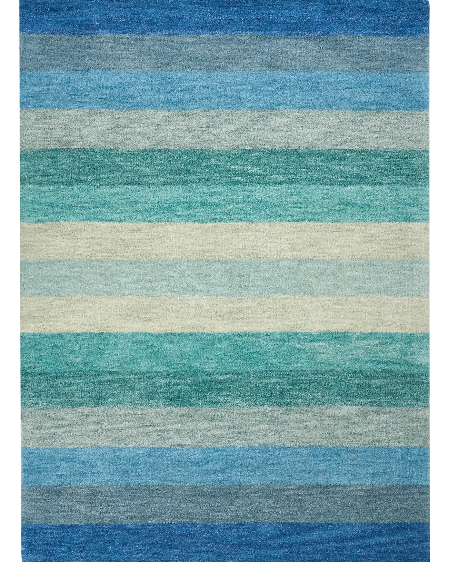 Gulvtæppe MAILSI Blå 140 x 200 cm Uld