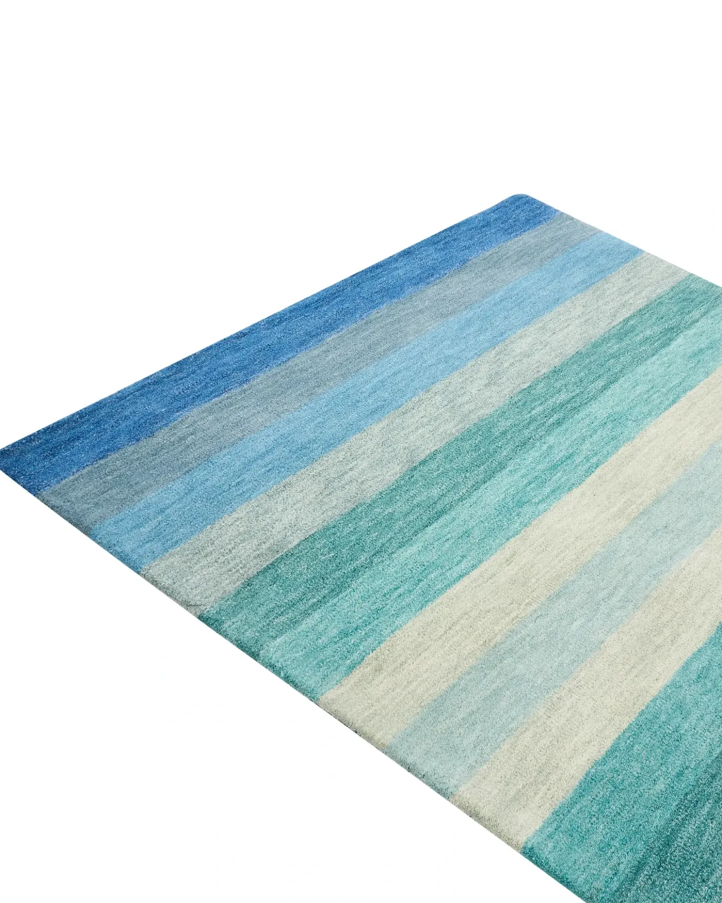Gulvtæppe MAILSI Blå 140 x 200 cm Uld