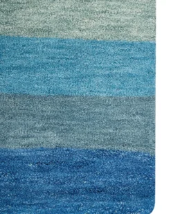 Gulvtæppe MAILSI Blå 140 x 200 cm Uld