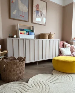 Gulvtæppe MALVAN Beige 160 x 230 cm Uld