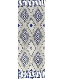 Gulvtæppe MANAVGAT Lys Beige 80 x 200 cm Bomuld