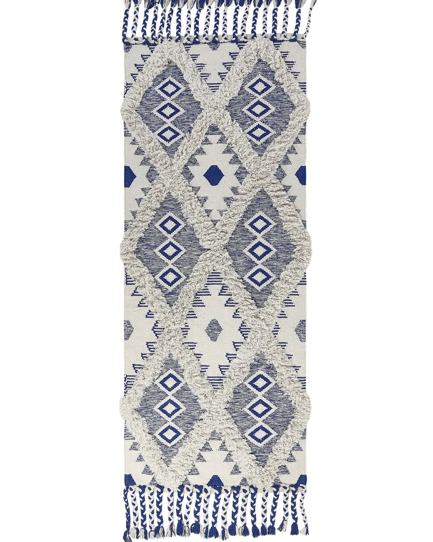 Gulvtæppe MANAVGAT Lys Beige 80 x 200 cm Bomuld