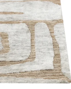 Gulvtæppe MANDAI Beige 160 x 230 cm