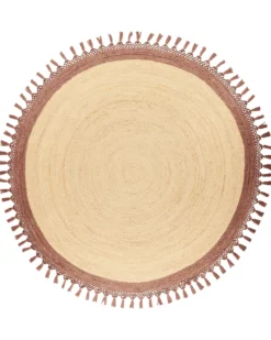Gulvtæppe MARTS Brun ø 200 cm Jute