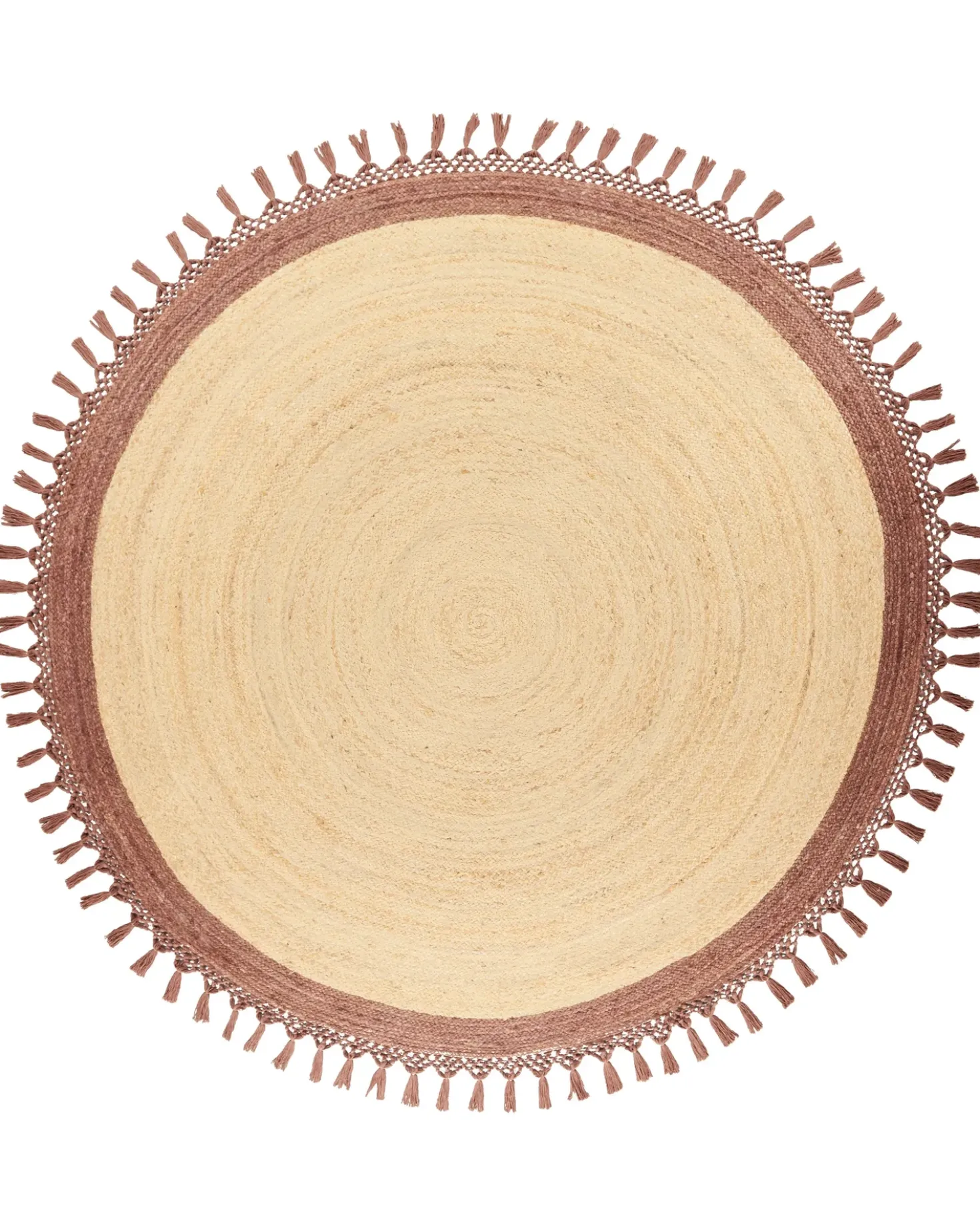Gulvtæppe MARTS Brun ø 200 cm Jute