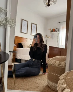 Gulvtæppe MARTS Grå ø 140 cm Jute