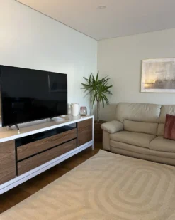 Gulvtæppe MASTUNG Beige 200 x 300 cm Uld