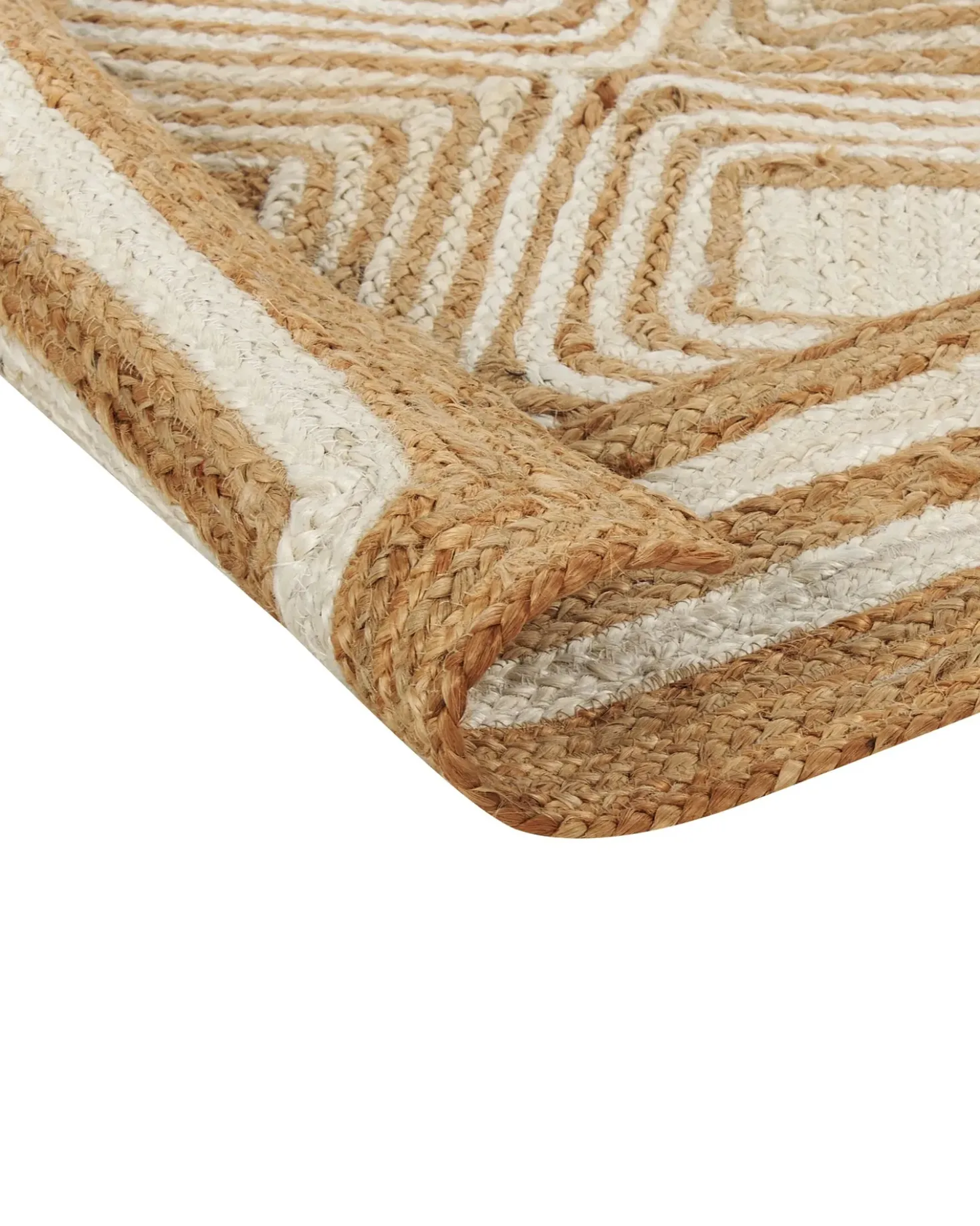 Gulvtæppe MENGEN Beige 200 x 300 cm Jute