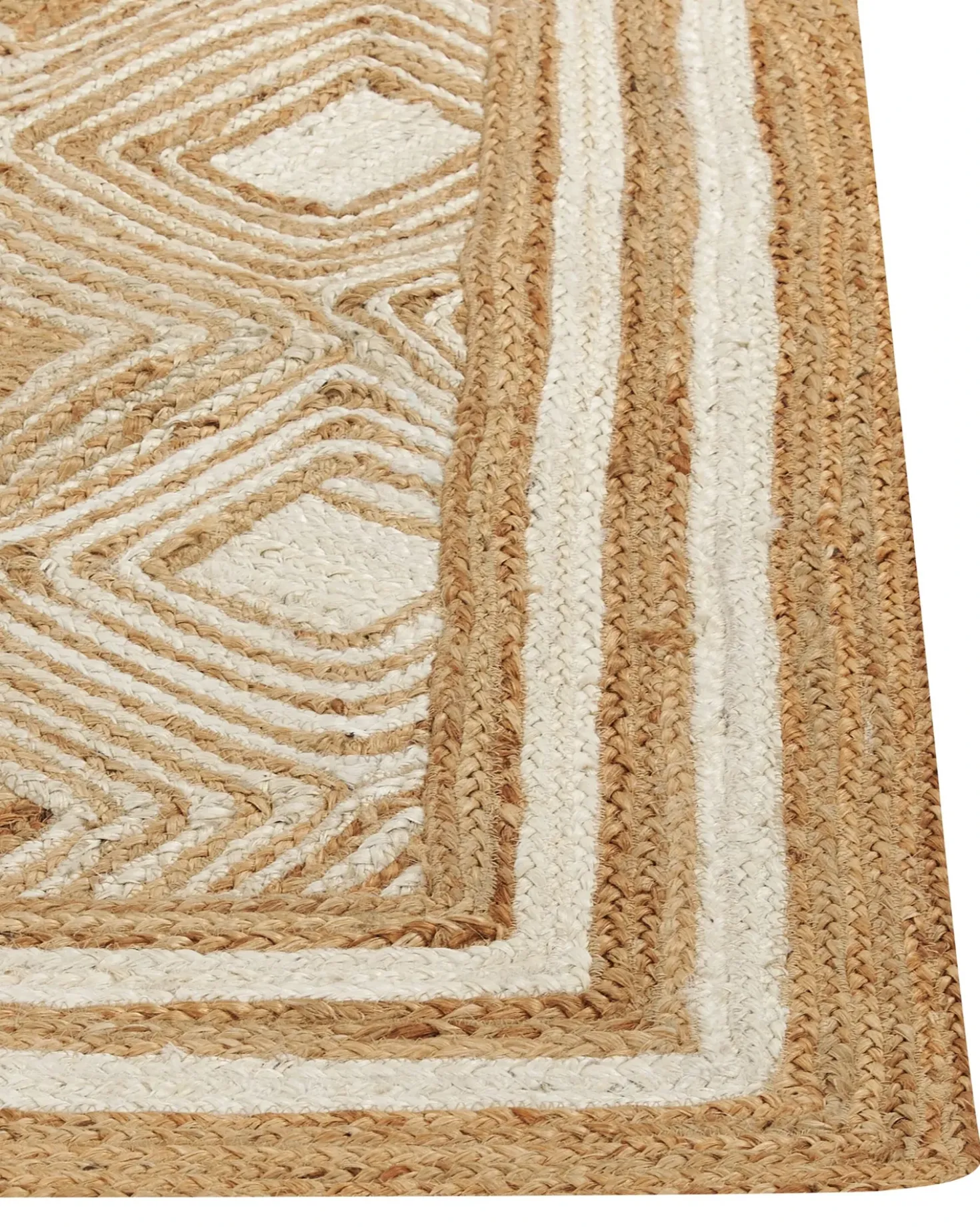 Gulvtæppe MENGEN Beige 200 x 300 cm Jute