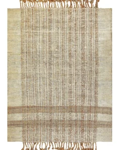 Gulvtæppe ORTAOBA Beige 160 x 230 cm Jute