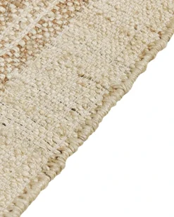 Gulvtæppe ORTAOBA Beige 160 x 230 cm Jute