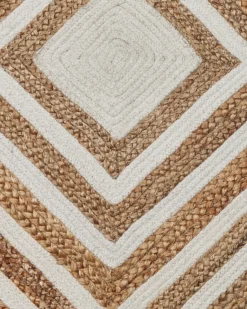 Gulvtæppe PIRLI Beige 140 x 200 cm Jute