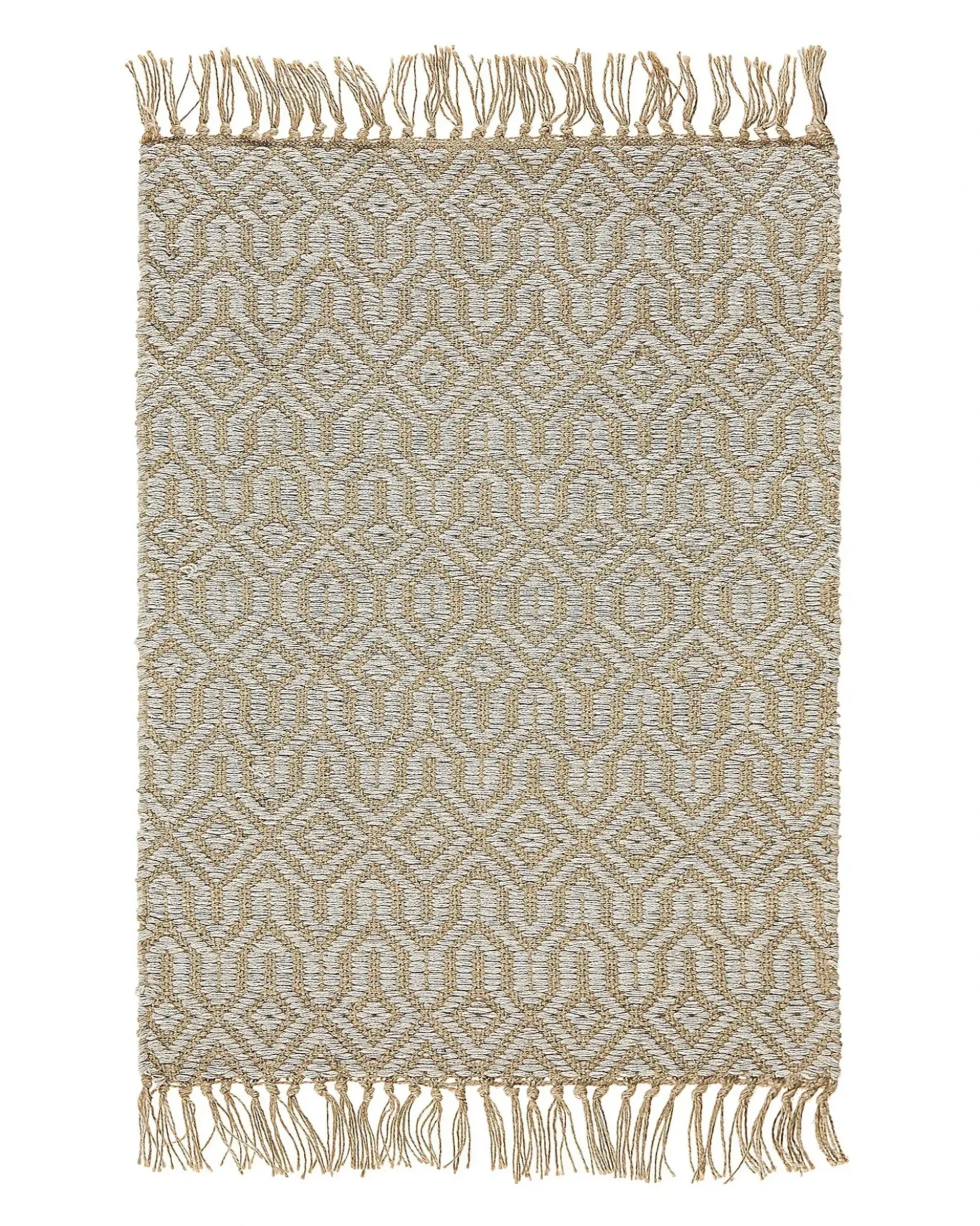 Gulvtæppe POZANTI Beige 50 x 80 cm Jute
