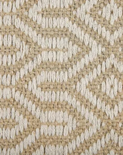 Gulvtæppe POZANTI Beige 50 x 80 cm Jute