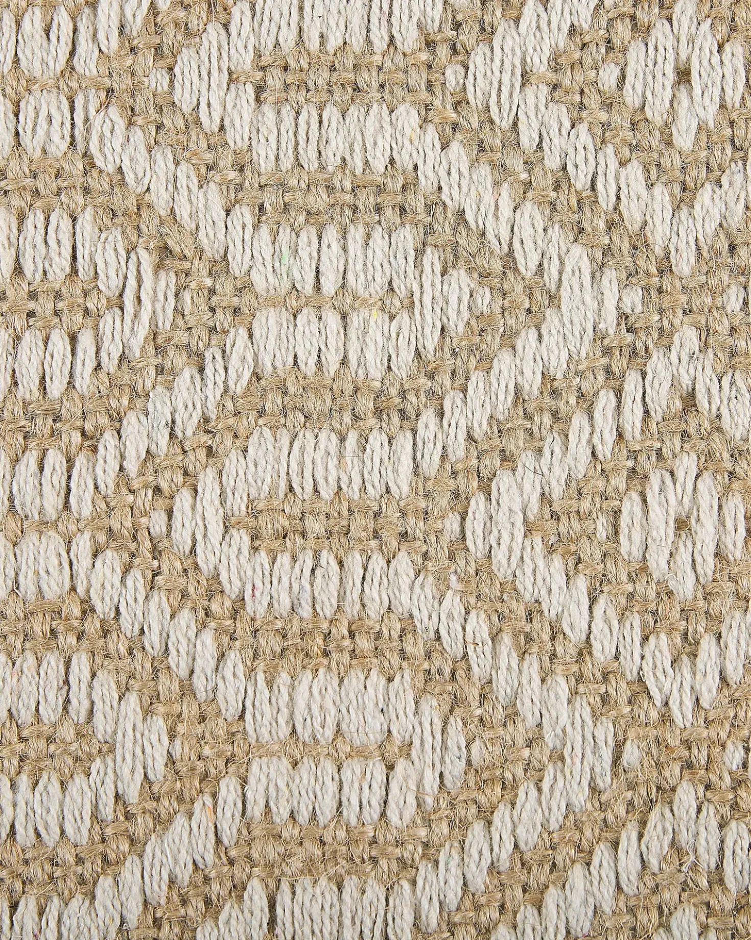 Gulvtæppe POZANTI Beige 50 x 80 cm Jute