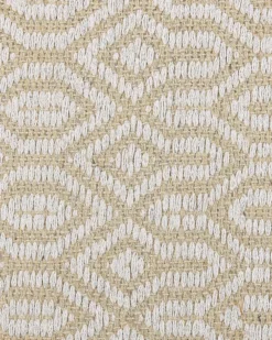 Gulvtæppe POZANTI Beige 140 x 200 cm Jute